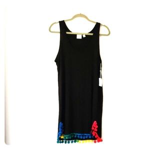 Black beach dress
